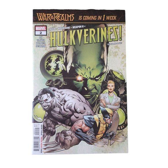 Marvel Hulkverines #2 2019 Comic Book Collector Bagged Boarded - Picture 1 of 2